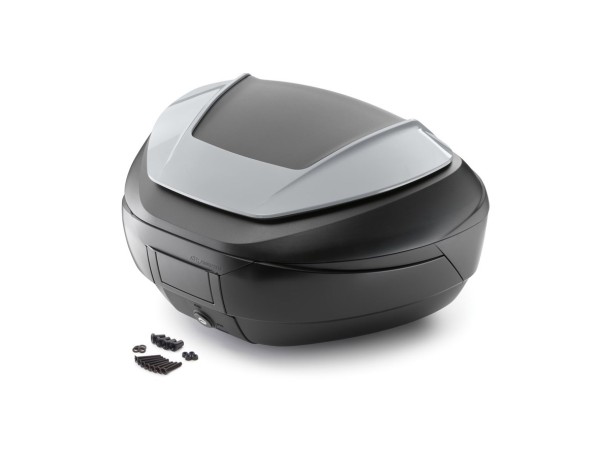 KTM Topcase (gris) para Duke 125, 390, 690, 790, 1090 1290 Adventure / Superduke
