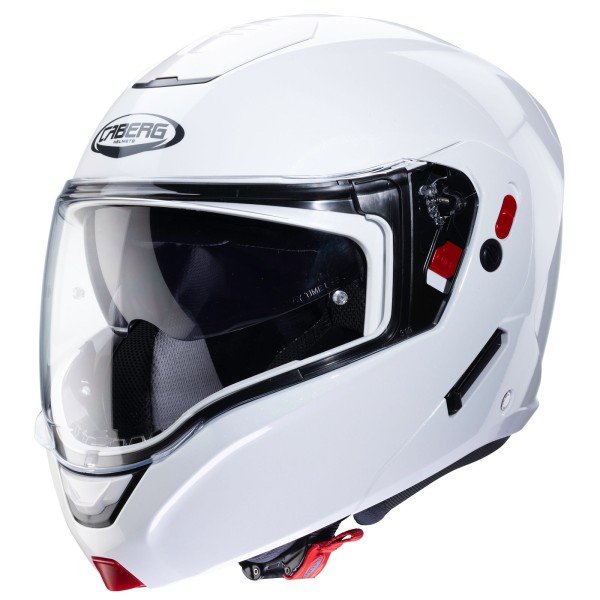 Casco Caberg Horus X blanco metalizado