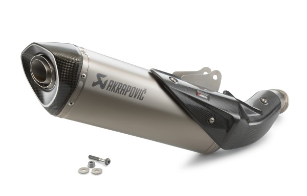 Sistema de escape Akrapovic Slip-On LINE para KTM 890 Duke (Bj.20-)