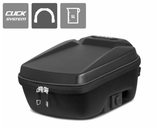 Mochila de depósito Shad de 5 l, sistema Click