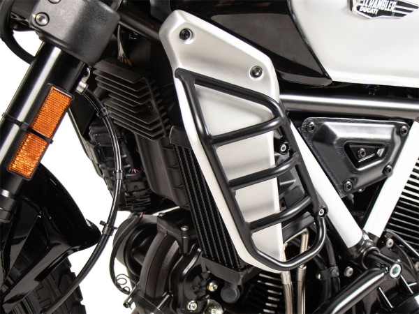 Protector de radiador negro para Ducati Scrambler 800 Nightshift /Full Throttle (23-) Hepco & Becker