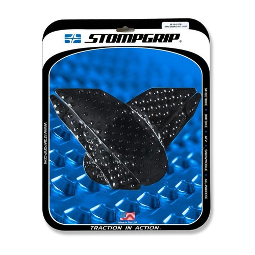 Stompgrip schwarz, Volcano, für Kawasaki Z800, 2013-2016