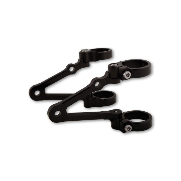 LSL Lampenhalter, drehbar, lang, Ø 54 mm mit 82mm Streben mit Blinkeraufnahme