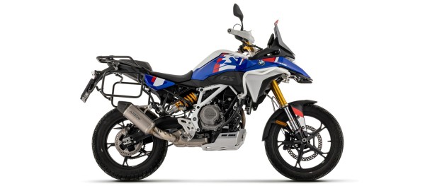 Escape ARROW INDY RACE de titanio con embellecedor de carbono para BMW F 450 GS (26-)