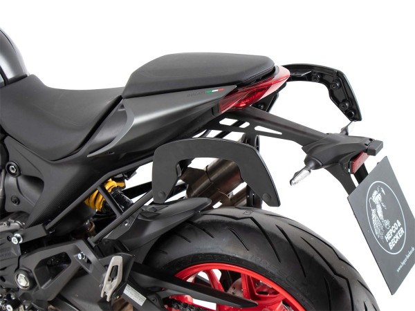 Soporte lateral C-Bow negro para Ducati Monster 937 / 937+ (21-) Hepco & Becker