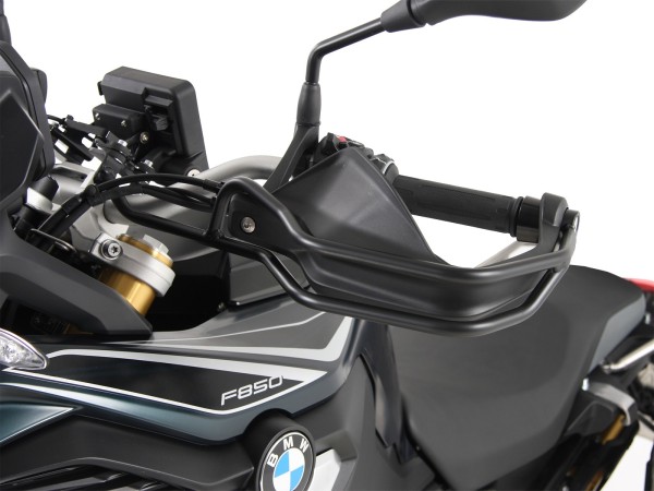 Guardabarros izquierdo y derecho negro para BMW F 850 GS Hepco & Becker