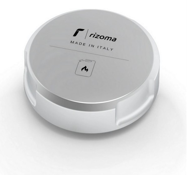 Tapón de gasolina RIZOMA para Vespa, plata