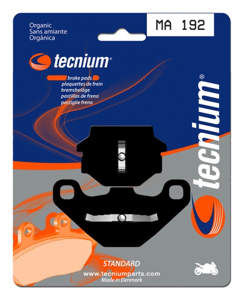 Pastillas de Freno Tecnium Street Orgánicas - MA192