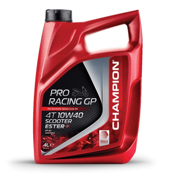 CAMPEÓN® Proracing GP 4T 10W-40 SCOOTER ESTER + Aceite de motor totalmente sintético - 4 litros