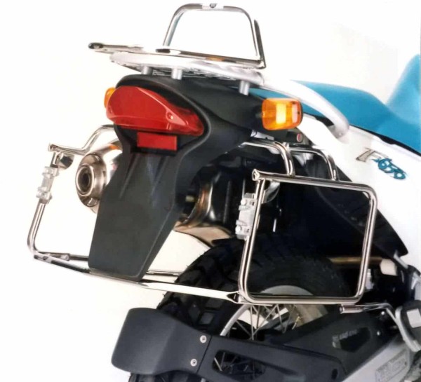 Portamaletas lateral fijo negro para BMW F 650 (93-96)/F 650/F 650 ST (97-00)