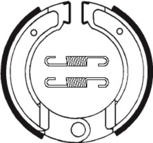 Zapatas de freno orgánicas Tecnium Scooter/Street/Off-Road - BA120