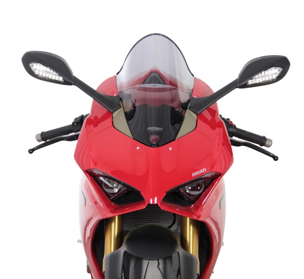 Pantalla Racing "R" gris humo para Panigale V4 /R /S Orignal MRA