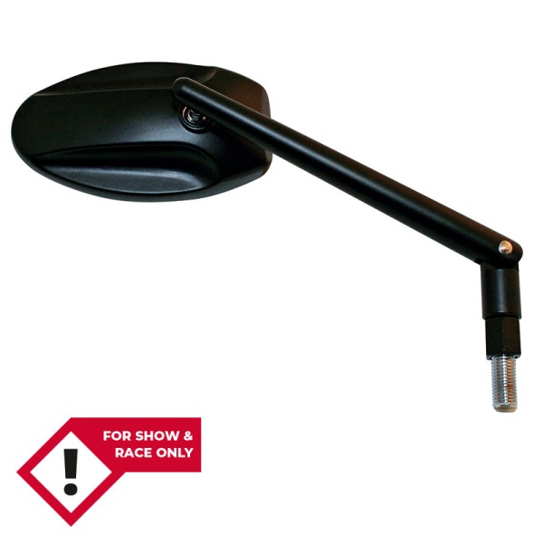 HIGHSIDER espejo de manillar inteligente Ferrara negro (1ud.)