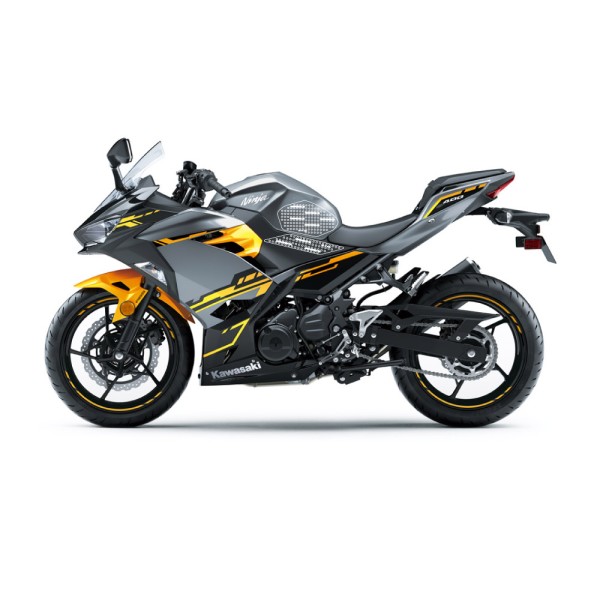 Stompgrip Traction Pads schwarz, für Kawasaki Ninja 400, 2018-2024