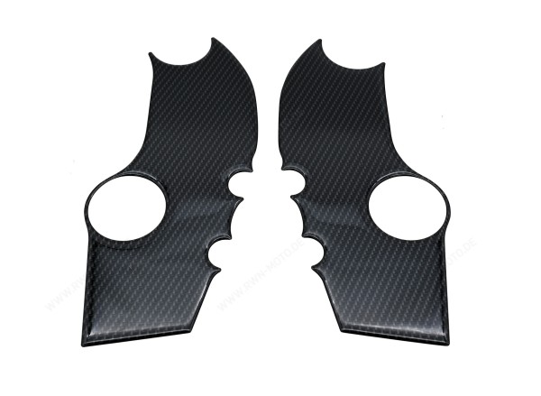 Lámina de protección del cuadro, aspecto de carbono para Suzuki GSX-R750 BJ. 2011-2017/ GSX-R600 BJ. 2011-2017