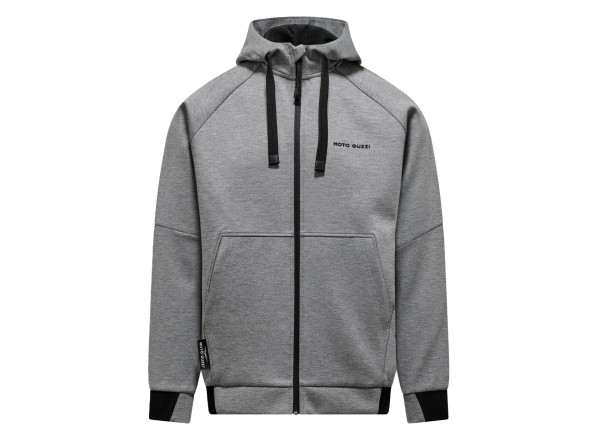Moto Guzzi Sudadera con capucha gris