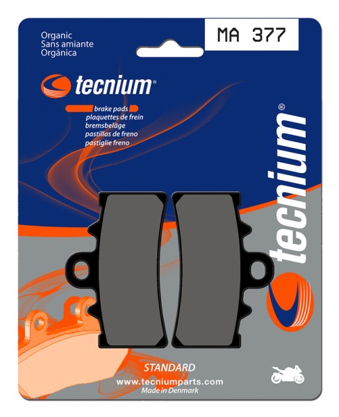 Pastillas de Freno Tecnium Street Orgánicas - MA377