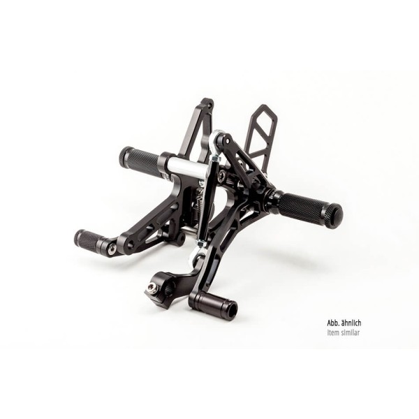 LSL Rastenanlage für Triumph Bonneville 908MD/986MF, 2002-2015, schwarz