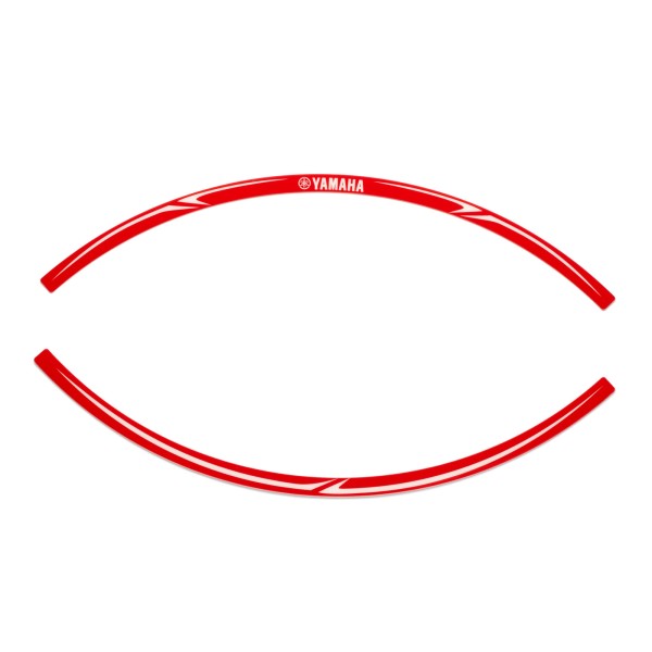 Adhesivo llanta Yamaha rojo
