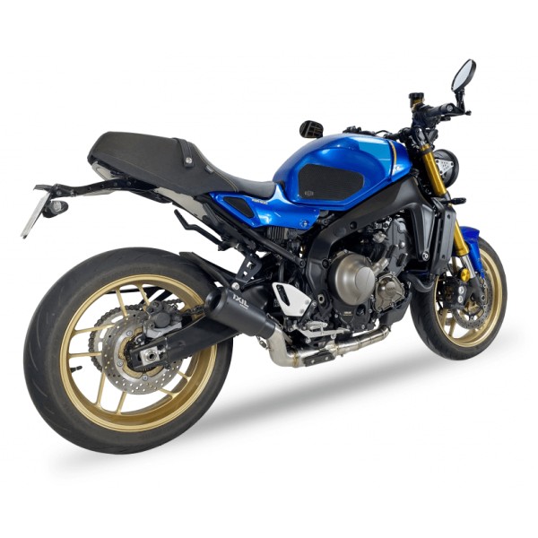 Sistema completo IXIL RB para Yamaha XSR 900, acero inoxidable negro, homologado E, Euro5