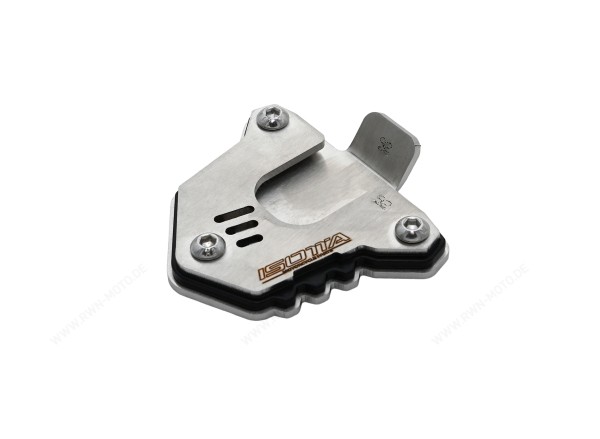 Extensión de pie de caballete lateral para Honda XL 750 Transalp, negro