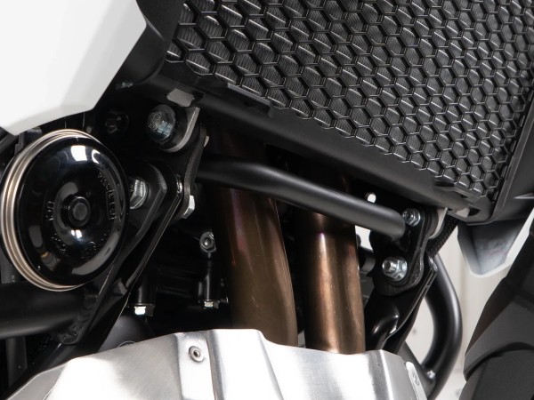 Puntal de refuerzo negro para el protector del motor de la XL 750 Transalp E-Clutch (26-) de Hepco & Becker