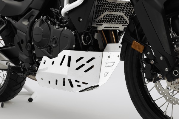 Placa de protección del motor de aluminio para Honda XL 750 Transalp, blanca