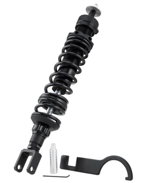 Amortiguador "Black Edition", trasero para Vespa Primavera/Sprint 50cc 2T/4T, negro mate
