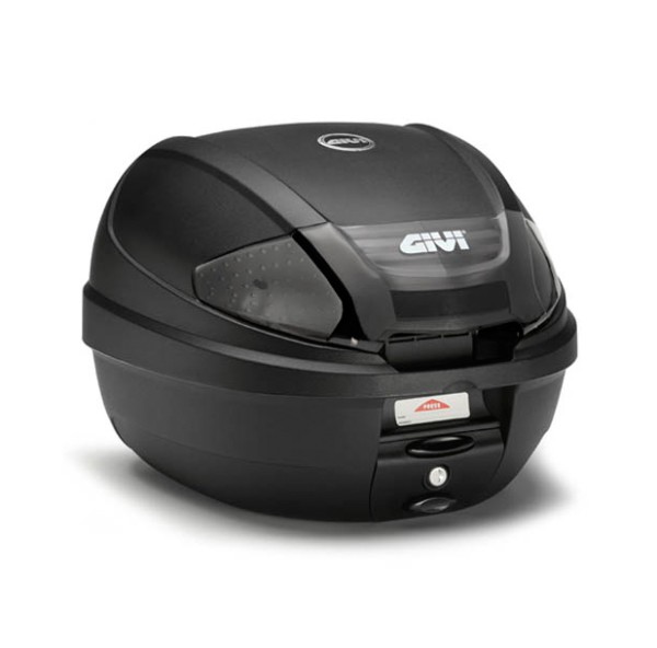 E300 MONOLOCK topcase con nueva cerradura y reflectores transparentes incl. placa Givi