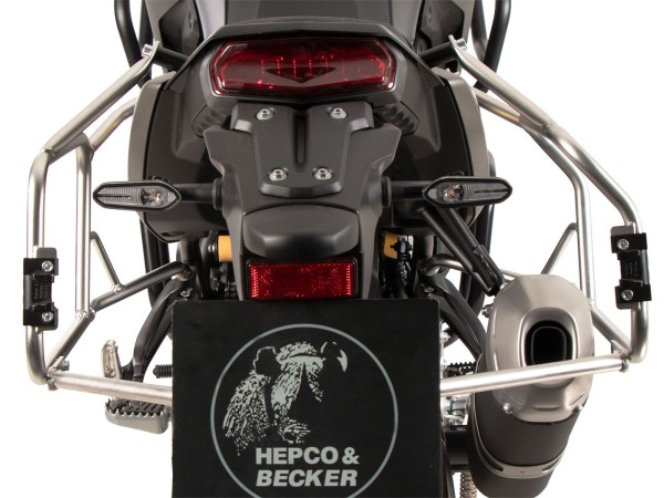 Portaequipajes lateral recortable acero inoxidable para Xplorer recortable para Yamaha Ténéré 700 (25-)