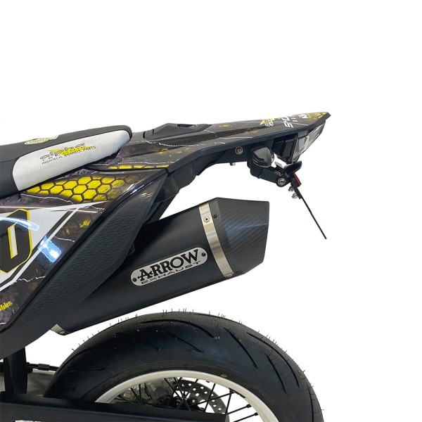 ARROW Auspuff DARK RACE-TECH für KTM 690 SMC R / Enduro R und GASGAS SM 700 / ES 700