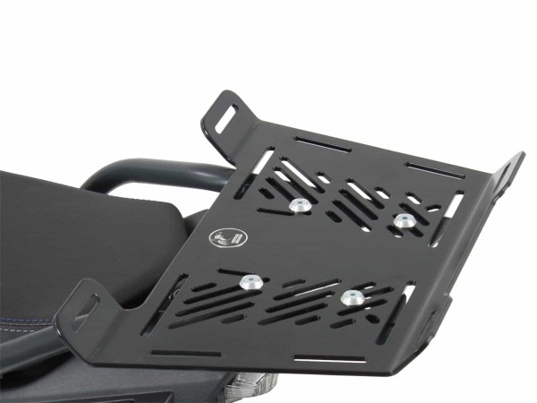 Extensión portaequipajes negra para Harley Davidson Pan America (21-) Hepco & Becker