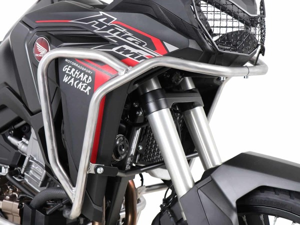 Protector de depósito de acero inoxidable para Honda CRF 1100 L Africa Twin (20-23) Hepco & Becker