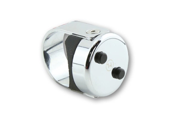 HIGHSIDER pro Botón Classic Cromado Para manillares de 7/8 y 1 pulgada