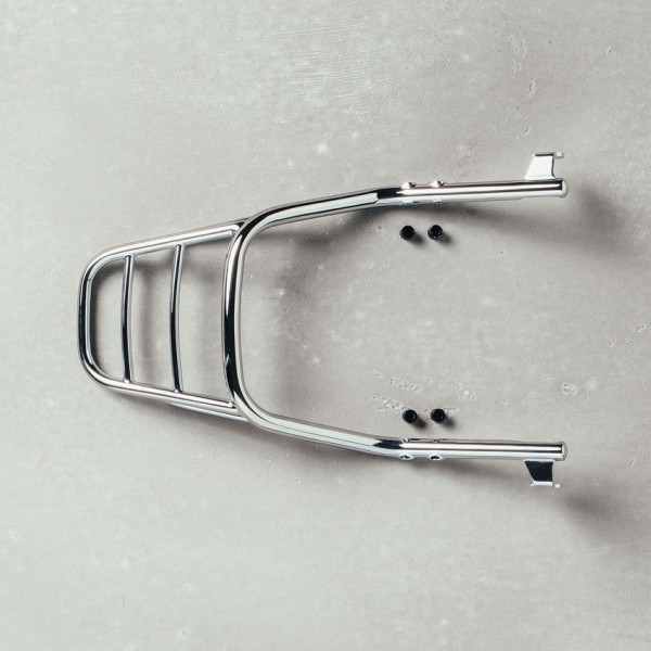 Portaequipajes original Moto Guzzi cromado para V9 Roamer