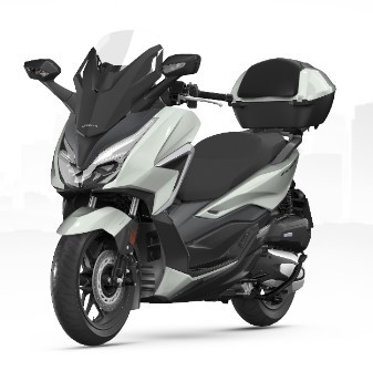 Top Case 35L incl. Portaequipajes Forza 350 (2021-) *PB-397P* AZUL PACÍFICO PERLA MATE original Honda