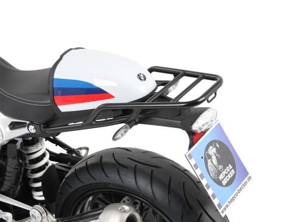 Portaequipajes tubular negro para BMW R nineT Racer (17-20) Hepco & Becker