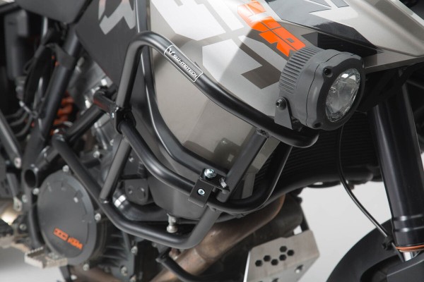 SW-Motech Barra protectora superior negra para KTM 1050 /1090 Adventure, 1290 Super Adventure R /S - SW Motech