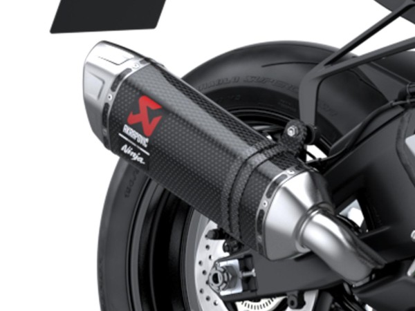 Escape deportivo Akrapovic de fibra de carbono para Kawasaki ZX-10 RR Ninja (26-)