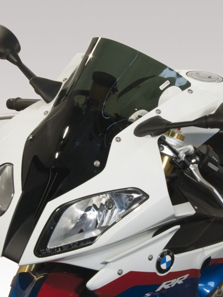 Parabrisas Double Bubble - altura 410 mm para BMW S 1000 RR (09-16), transparente