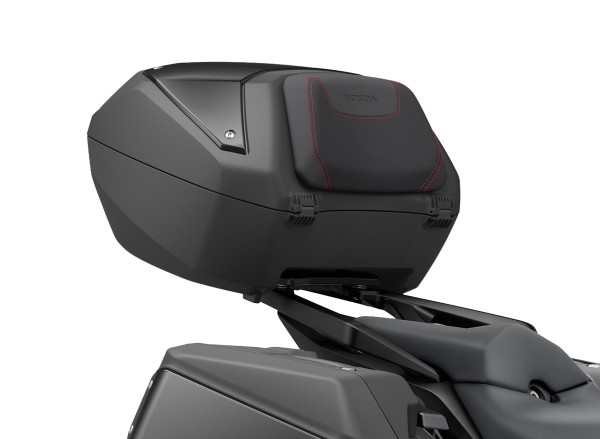 Kit baúl con respaldo negro/costura roja para Honda CB 1000 GT (26-) Original