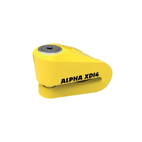 Oxford Alpha XD14 Antirrobo de disco de freno - Ø14mm Amarillo