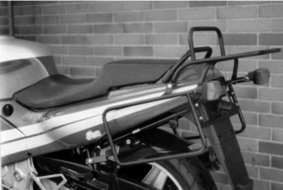 Portaequipajes superior tubular y portaequipajes lateral para Honda CBR 600 F (86-90) Hepco & Becker