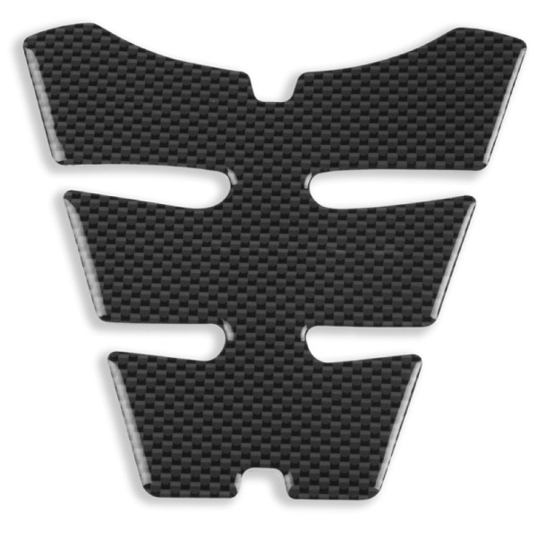 BIHR Tankpad pequeño carbono