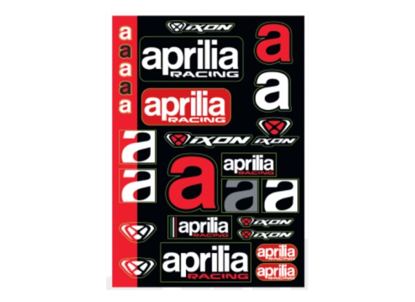 Juego de pegatinas Aprilia, Aprilia Racing