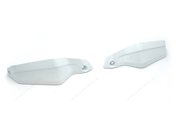 Protectores de manos blancos para la XL 750 Transalp (23-)/E-Clutch (26-) y la CRF1100L Africa Twin (20-)