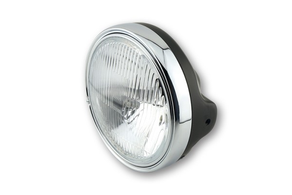 HIGHSIDER smart 7 pulgadas LTD faro negro H4 con cristal en relieve, homologado E (1ud.)