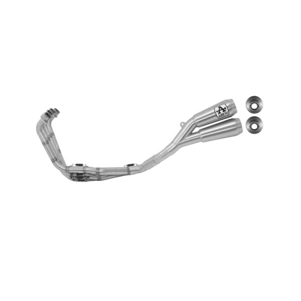 ARROW PRO-RACE TWIN Komplettanlage für Honda CBR650R / CB650R 2019-, ohne Katalysator