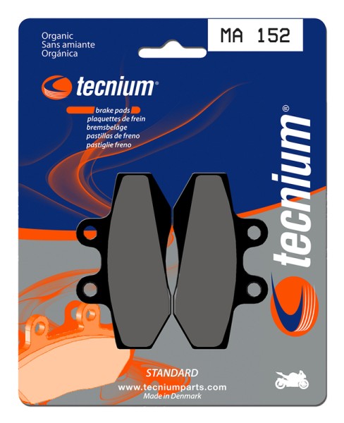 Pastillas de Freno Tecnium Street Orgánicas - MA152