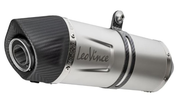 Silenciador trasero LeoVince LV One Evo Slip On de acero inoxidable para CF Moto / Husqvarna / KTM